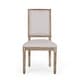 preview thumbnail 83 of 89, Regina Wood Upholstered Dining Chair by Christopher Knight Home