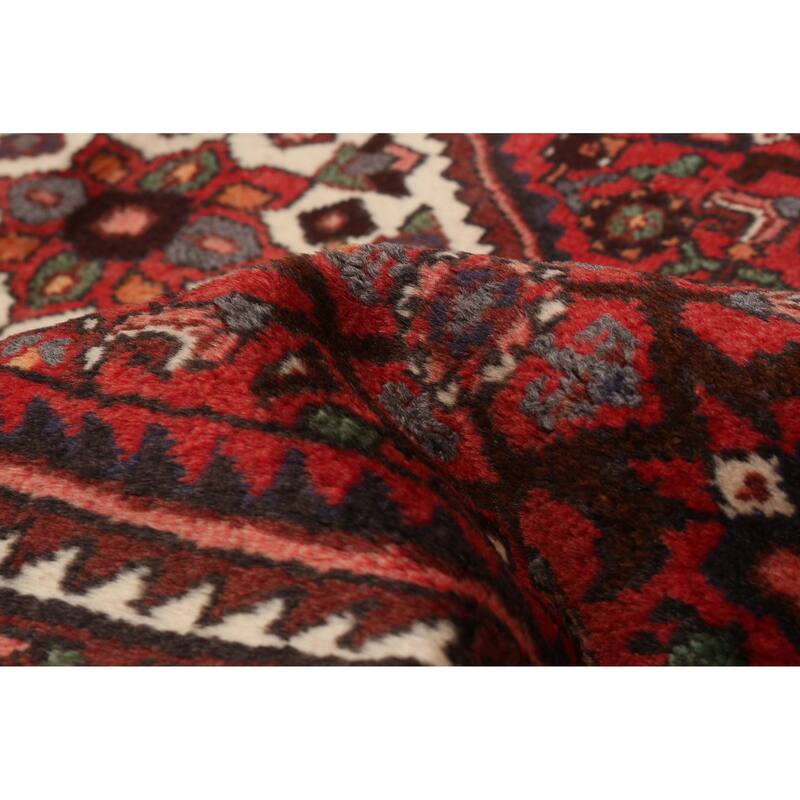 ECARPETGALLERY Hand-knotted Andelz Red Wool Rug - 3'4 x 5'2