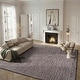 preview thumbnail 3 of 18, SAFAVIEH Polar Shag Bibi Glam Solid 3-inch Extra Thick Rug - Silver - 5'1" Square