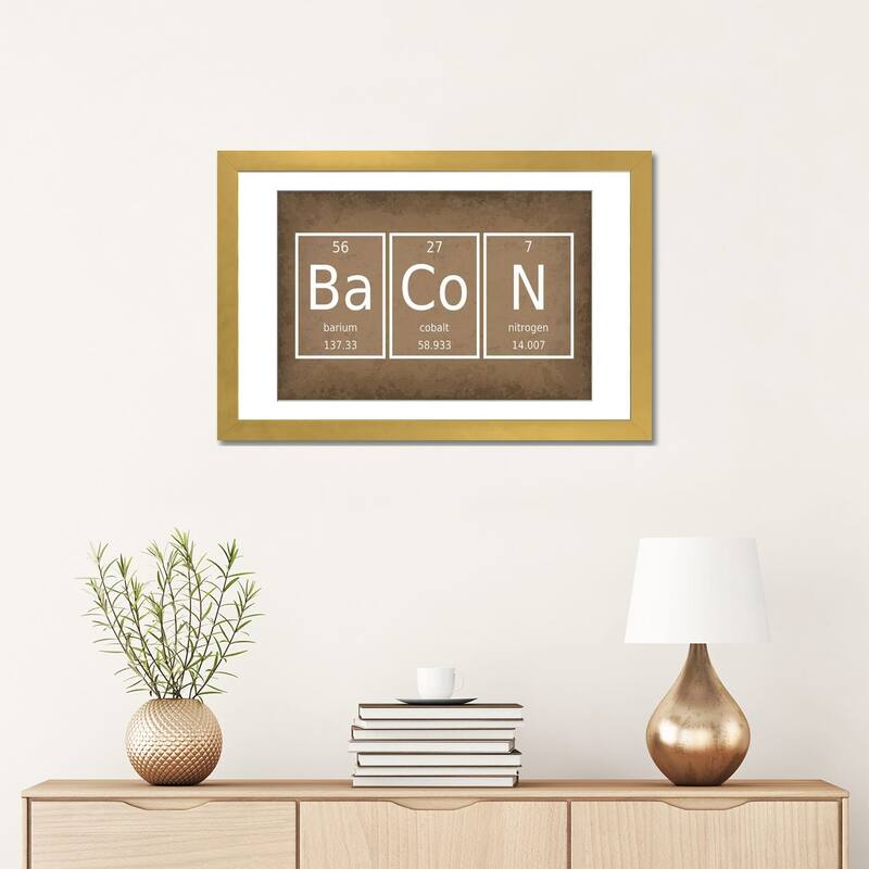 iCanvas "Bacon" by GetYourNerdOn