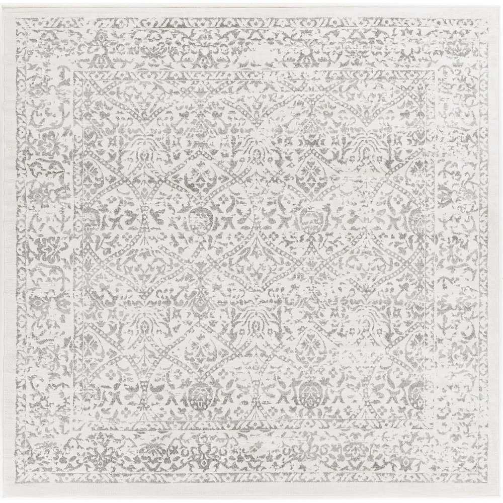Livabliss Roma Distressed Medallion Area Rug
