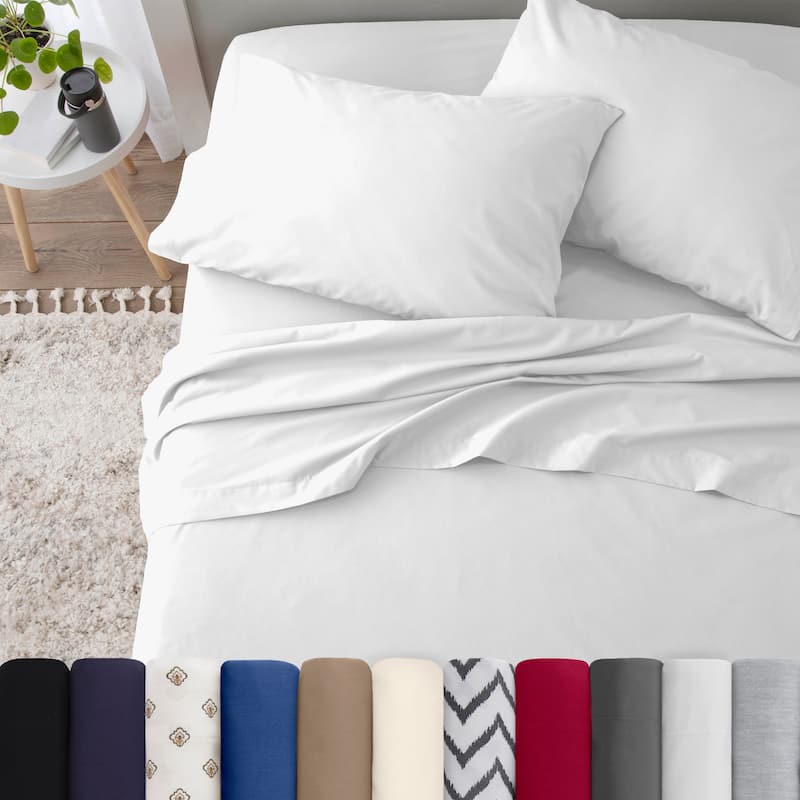Martex 225 TC - Soft Breathable Durable Deep Pocket - Bed Sheet Set