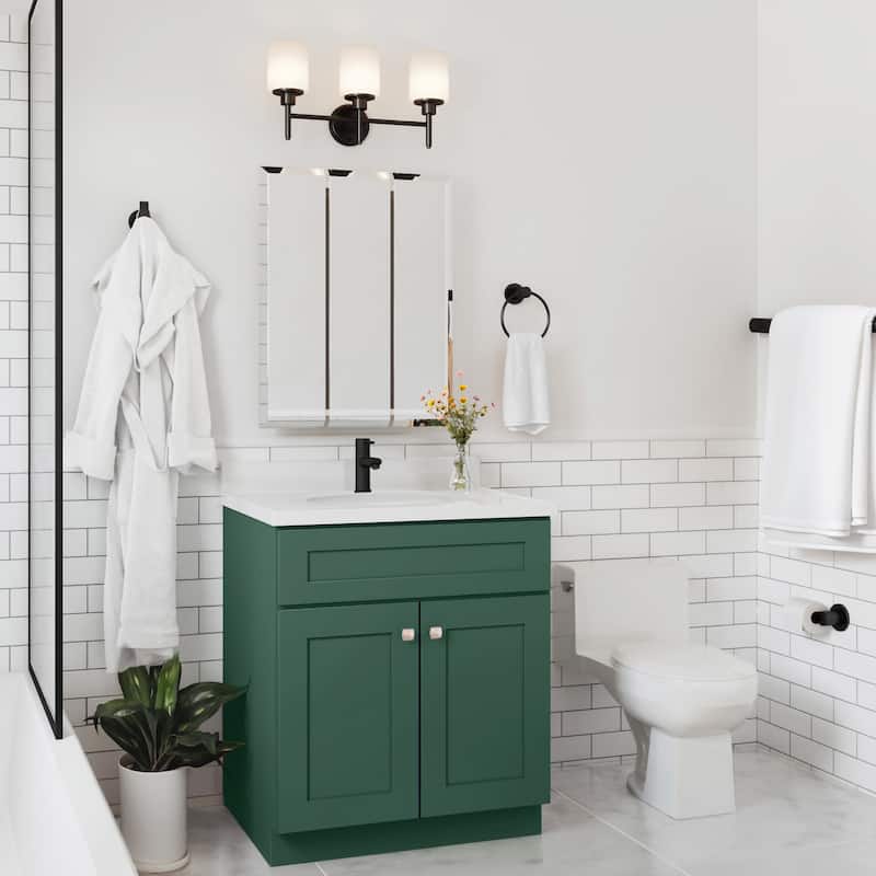 Design House 231324 Brookings 31" Free Standing Single Basin Vanity