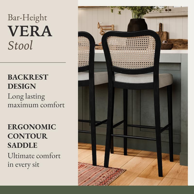 Maven Lane Vera Kitchen Dining Stool
