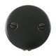 preview thumbnail 1 of 6, Made To Match Bathtub Overflow Plate Matte Black