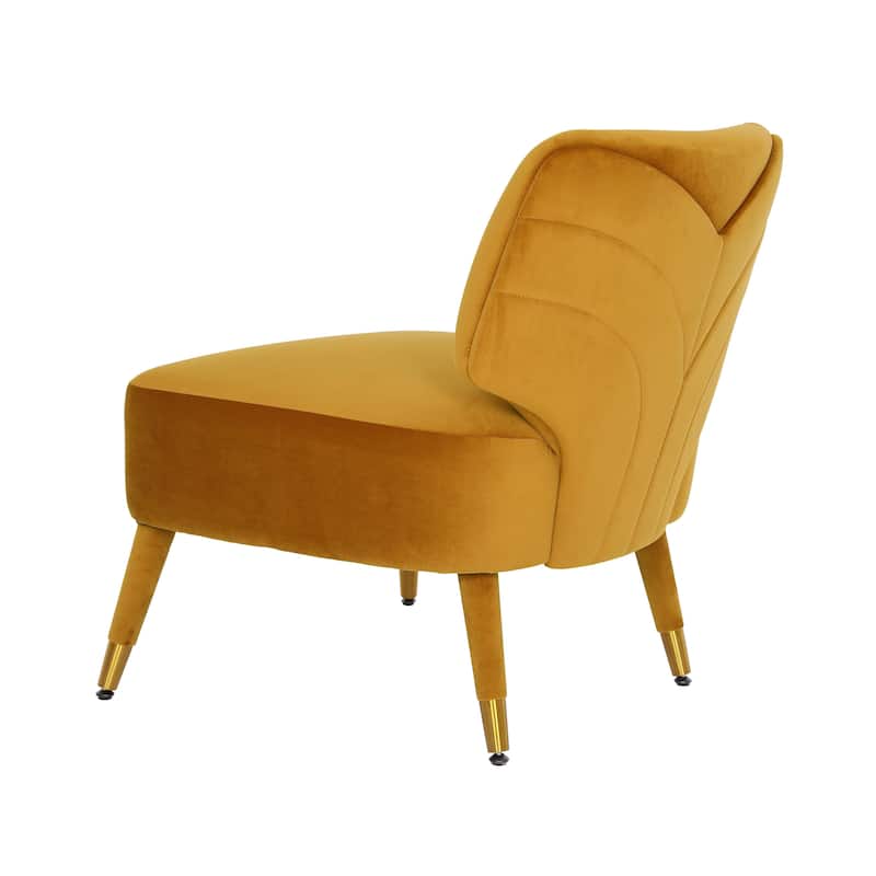 Athena Velvet Accent Chair