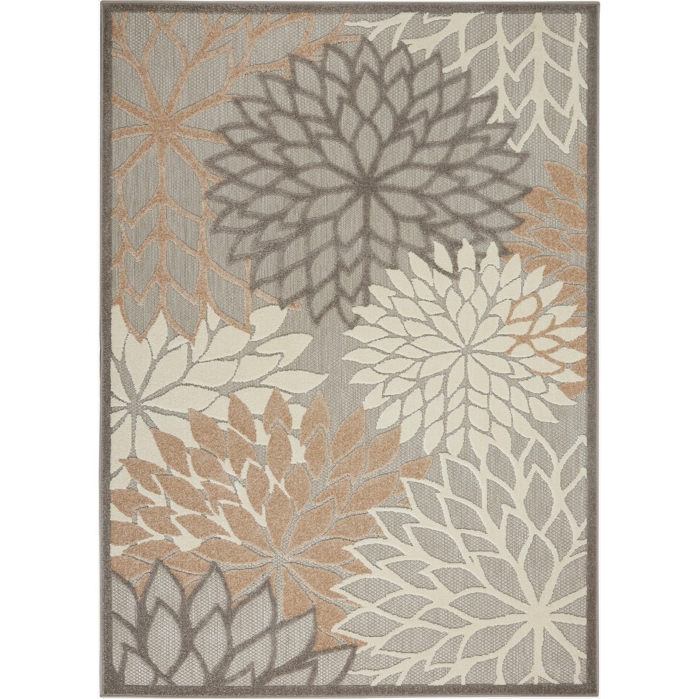 Nourison Aloha Floral Modern, Indoor/Outdoor Area Rug
