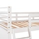 preview thumbnail 39 of 56, Modern Design Wood Bunk Bed with Ladder and Drawers, Solid Construction, Beautiful & Elegant