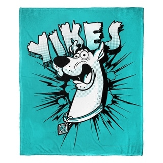 Warner Brothers Scooby-Doo Yikes Comic Silk Touch Throw Blanket