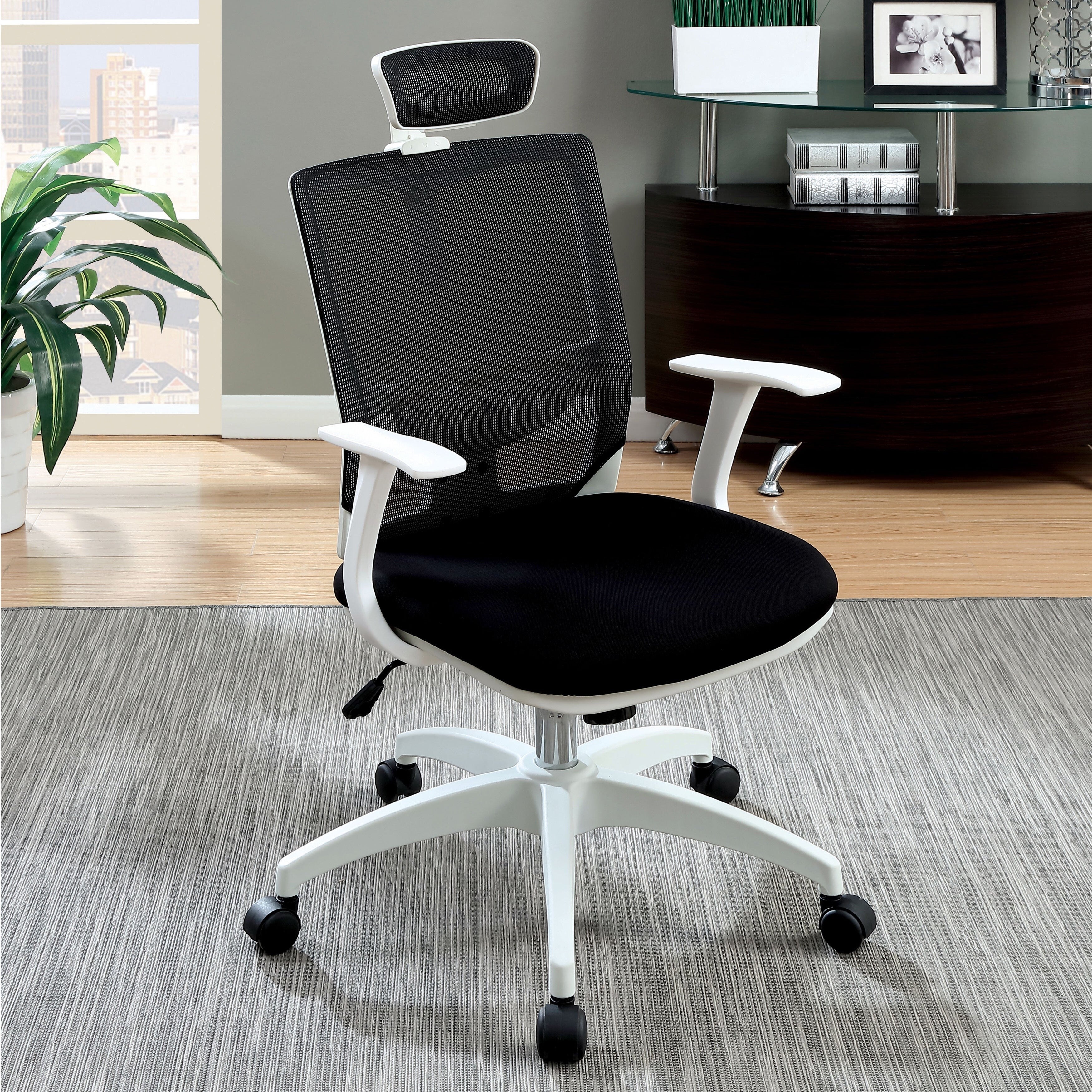 Tals Contemporary Height Adjustable Desk Chair by Furniture of
