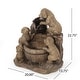 preview thumbnail 3 of 9, Dimmock Outdoor Outdoor Puppy Fountain by Christopher Knight Home
