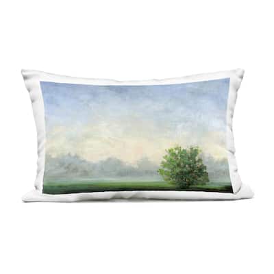 Stupell Serene Morning in Countryside Printed Outdoor Throw Pillow Design by Ashley Davis
