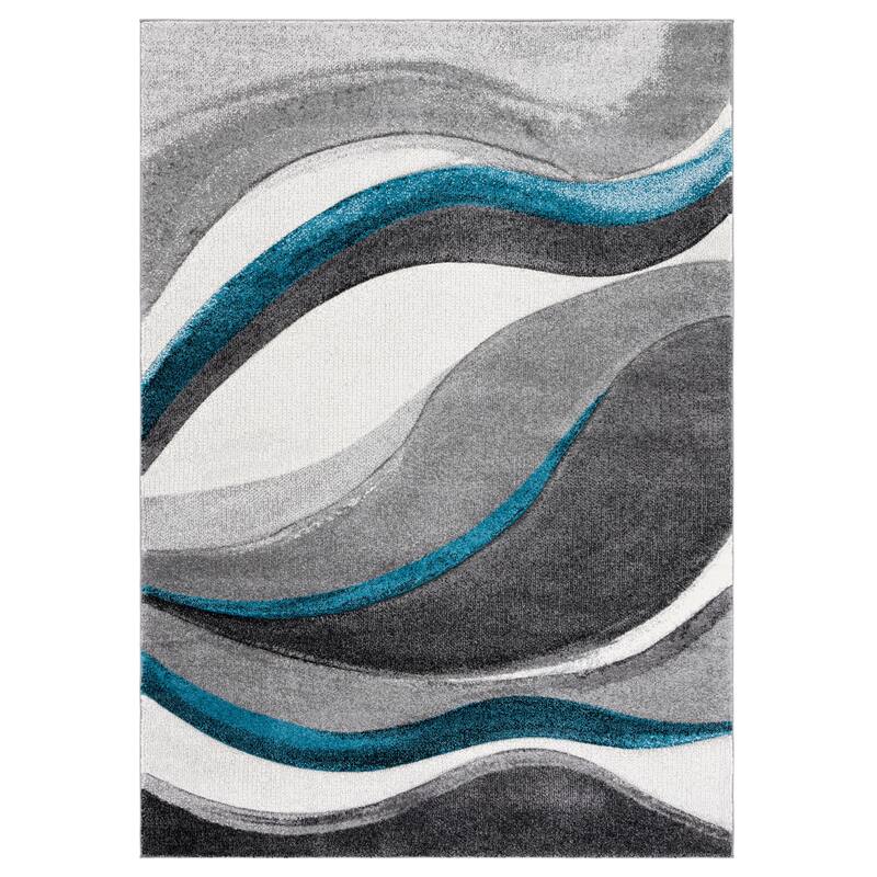 SAFAVIEH Hollywood Deep Mid-Century Modern Abstract Rug