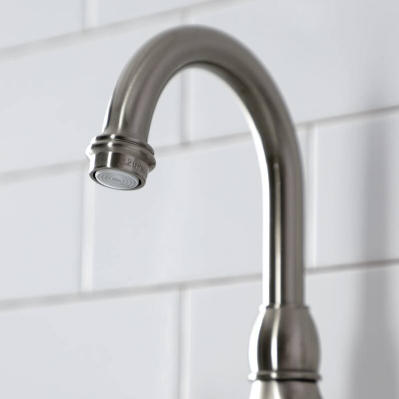 Kingston Brass KS799.PL English Country 1.2 GPM Bridge Bathroom Faucet