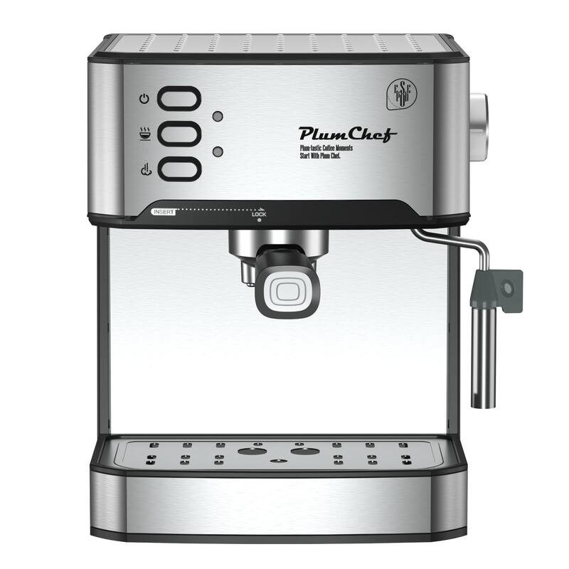 Anmytek 20 Bar Cafe Quality Home Barista Espresso Machine with Milk Frother - ESE Pod Compatible