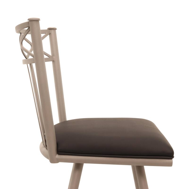 Tempo Furniture Lennix Swivel 26" Counterstool w/ Fully Welded Metal Frame (Commercial Grade) by Furnish Theory (Various Colors)