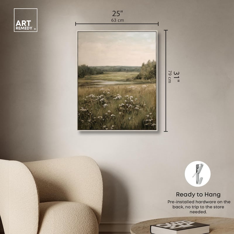 Marshland Whispers Canvas by Art Remedy
