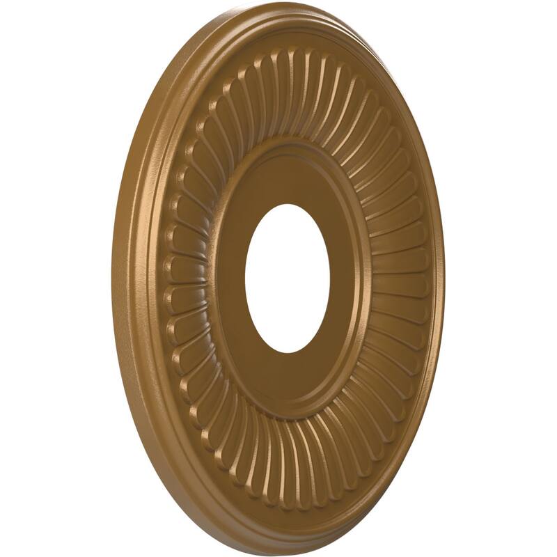 3 1/2" Inside Diameter - Berkshire Thermoformed PVC Ceiling Medallion