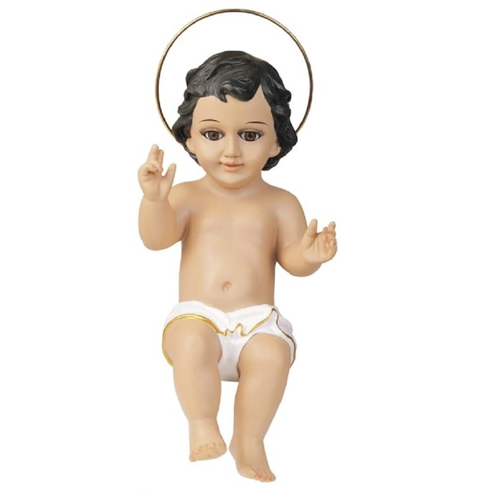 Q-Max 16"H Baby Jesus Statue Holy Figurine Religious Decoration