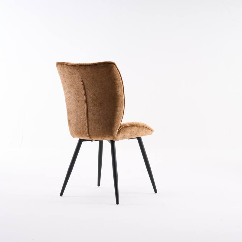 Dining Chairs Set of 2, Armless Kitchen Chairs, Soft Cushion