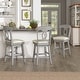 preview thumbnail 2 of 79, Eleanor Napoleon Back Wood Swivel Chair by iNSPIRE Q Classic