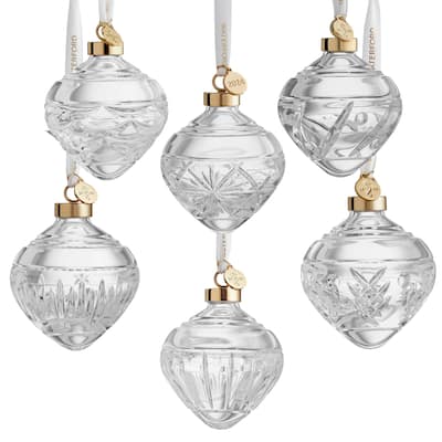 Waterford Winter Wonders Baubles, Set of 6