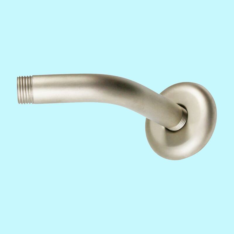 Shower Parts Satin Nickel Brass Shower Arm Part Only Renovators Supply