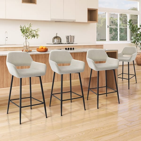 Sale B&Q Costway Pcs Counter Height Bar Stools Fabric