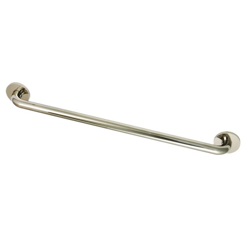 Kingston Brass Silver Sage 30-Inch X 1-1/4-Inch OD ADA Grab Bar - Polished Nickel