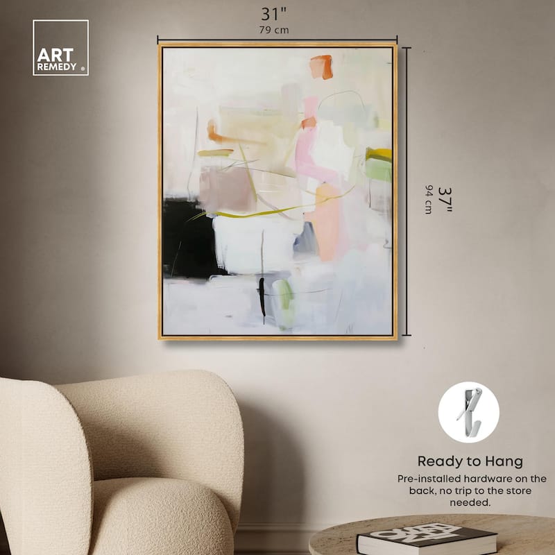 Vivid Obscurity Canvas by Art Remedy