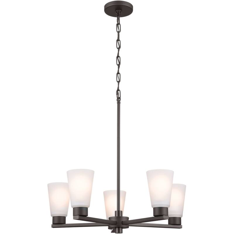 Kichler 52436 Stamos 5 Light 24" Wide Chandelier