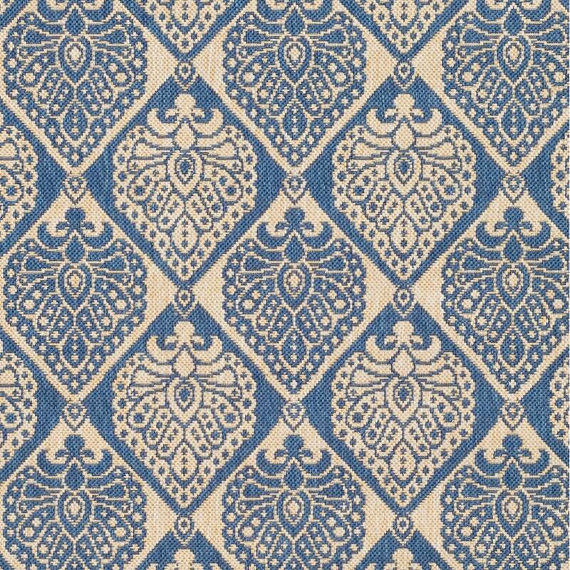 SAFAVIEH Courtyard Evangelina Indoor/ Outdoor Waterproof Patio Backyard Rug