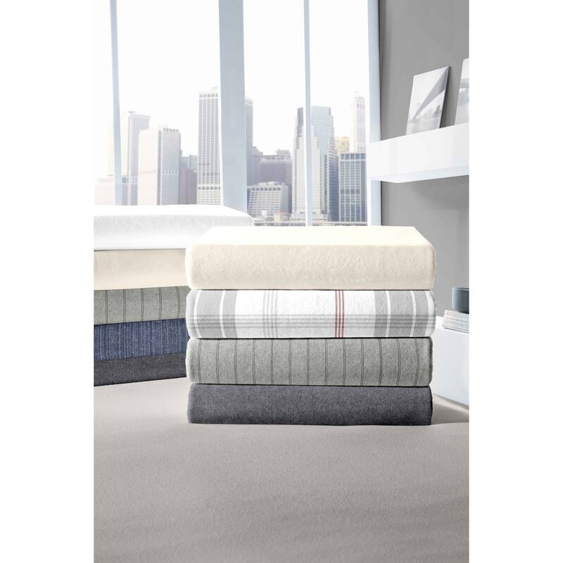 Dormisette Luxury German Flannel 6Ounce Cotton Bed Sheet Set On Sale