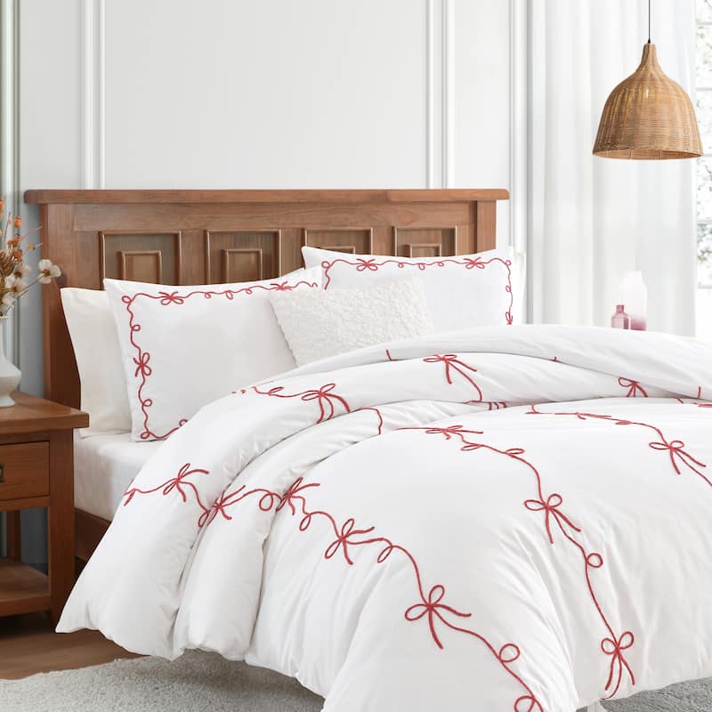 Peri Home Sasha Bows Comforter Set