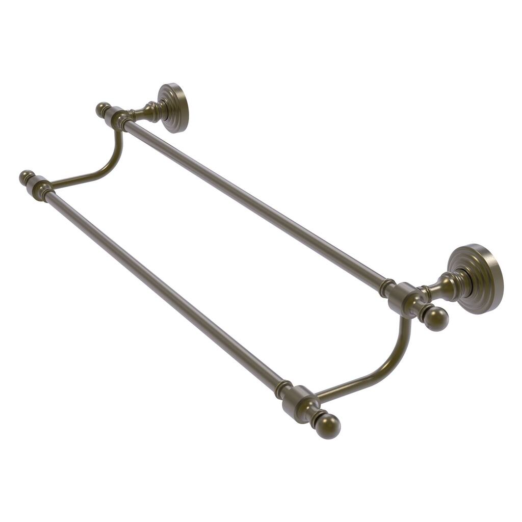 Allied Brass Retro Wave Collection 24 Inch Double Towel Bar