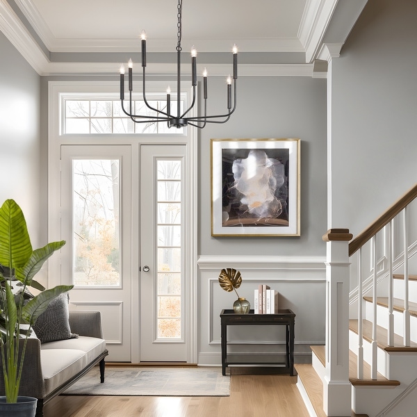 Modern farmhouse living room lighting top
