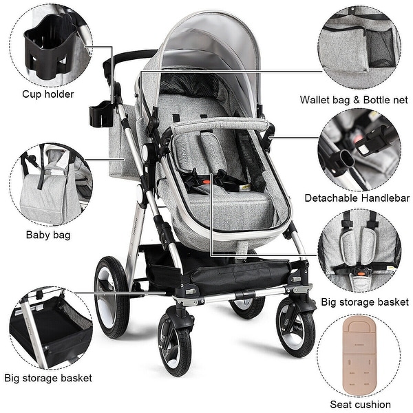 folding baby stroller