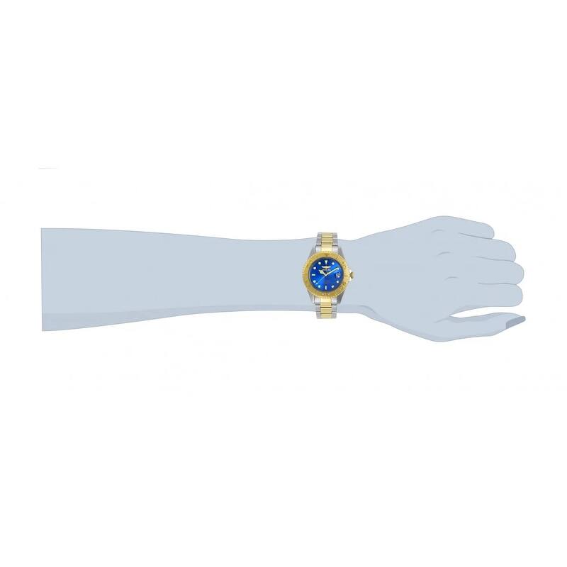 Invicta Men's 29942 Pro Diver Quartz 3 Hand Blue Dial Watch