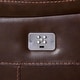 preview thumbnail 7 of 8, Furniture of America Yemi Brown Leather Power Recline Loveseat with USB Charger and Console