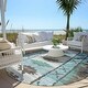 preview thumbnail 84 of 84, Machine Washable Indoor/Outdoor Tribal Global Chantille Rug