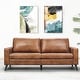 preview thumbnail 17 of 42, AECOJOY 79" Faux Leather Couch for Living Room, Loveseat Small Sofa, Indoor Modern Sofa for Apartment Office