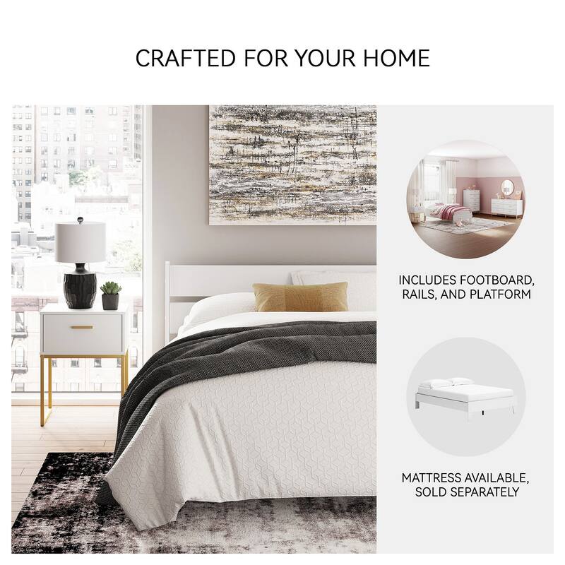 Signature Design by Ashley Socalle Platform Bed