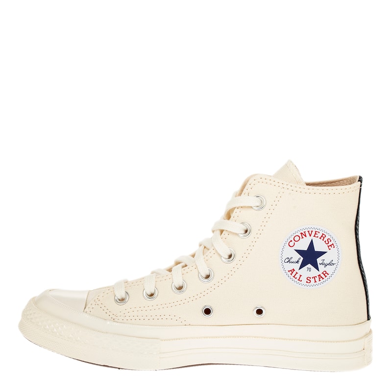 Converse X Comme Des Garcon PLAY Chuck 70 High Top Sneakers