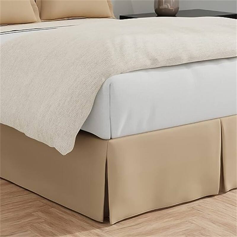 Mattress Wrap Around Bed Skirt - Queen - Mocha