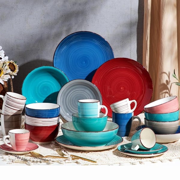vancasso Bella 16-Piece Stoneware Dinnerware Set (Service for