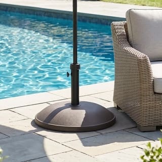granite stand alone patio umbrella base threshold 35kg – NALA Outdoor Co Elevate your outdoor setup with the US Weight 35 LB Granite Patio Umbrella Base Abble 42 lbs Granite Square