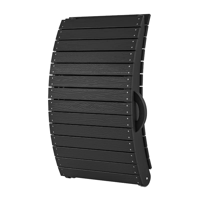 1-piece Weather-Resistant Folding Patio Pool Chaise Lounge Chair