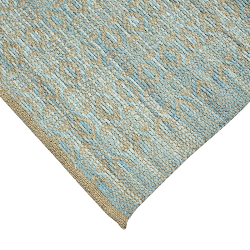 Sasha Sinae All-Natural Jute & Rayon Flatweave Area Rug