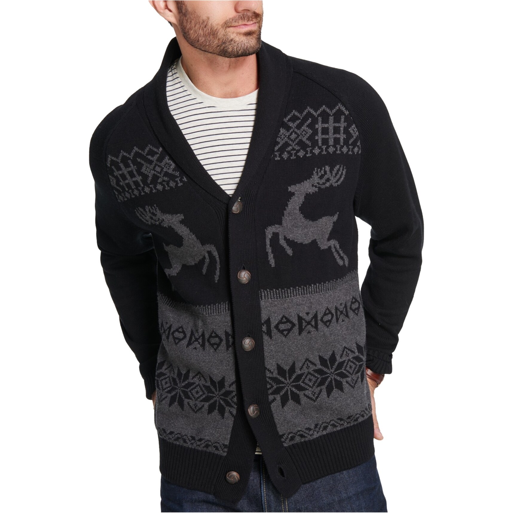 mens reindeer sweater