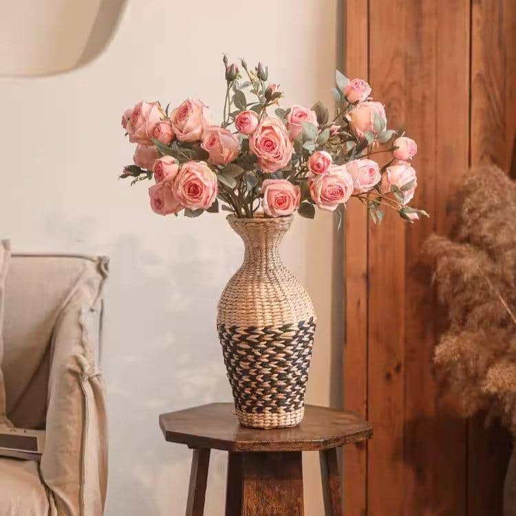 RusticReach Miriya Large Rose Flower Stem 25.2" Tall
